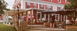 Shaw's Hotel Pub Deck